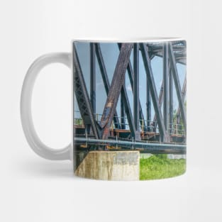 Old railway bridge. Mug